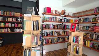 Longleaf Books and Bindery, Oxford, AL. Indie book shop vlog.