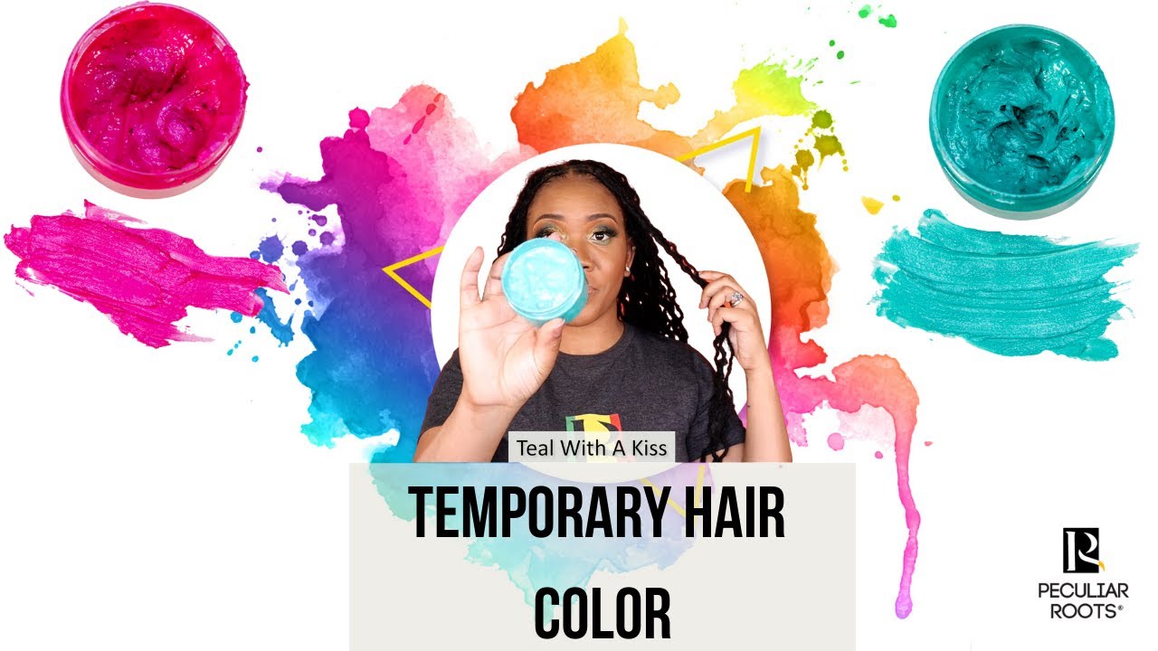 Temporary Hair Color Pomade with Tara