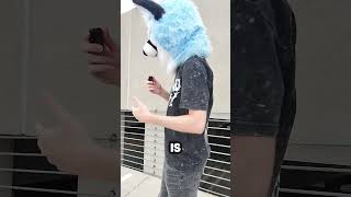 This furry T-shirt has one of the coolest details 👀 #furry #fursuit #clothing