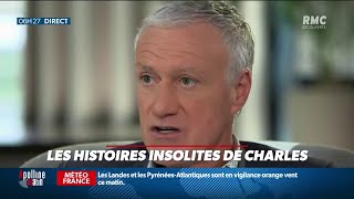 Le sélectionneur de l'Equipe de France de football Didier Deschamps tient une heure en gainage