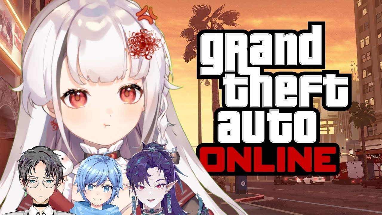 【GTA V ONLINE】能够成功玩一次抢劫任务吗？   (ENG / 中文) ft 紫夜，Gin，Sora | MYViki