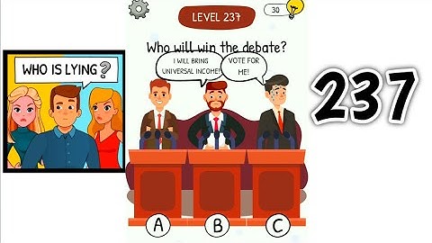 Who is? Brain Teaser & Tricky Riddles Level 237 Gameplay Walkthrough (Android & IOS) #shorts