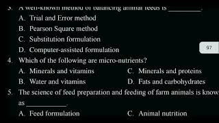 grade 11 agriculture  unit  5 review exercise