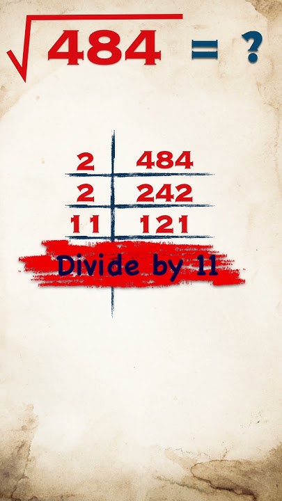 square-root-of-484-484-ka-vargmul-484-shorts-viral