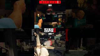 Hitman 3 (2021) vs RDR2 (2018) Details are Insane! 💀