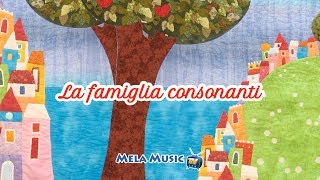 CANTIAMO LA GRAMMATICA - La famiglia consonanti - Canzoni per bambini di Mela Music @MelaMusicTV