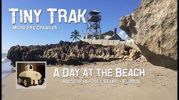 A Day at the Beach - House of Refuge - #TinyTrak