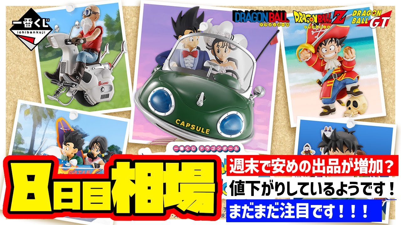 DBHまとめ売り Market Information] Day 8 Market Price! Ichiban Kuji Dragon Ball