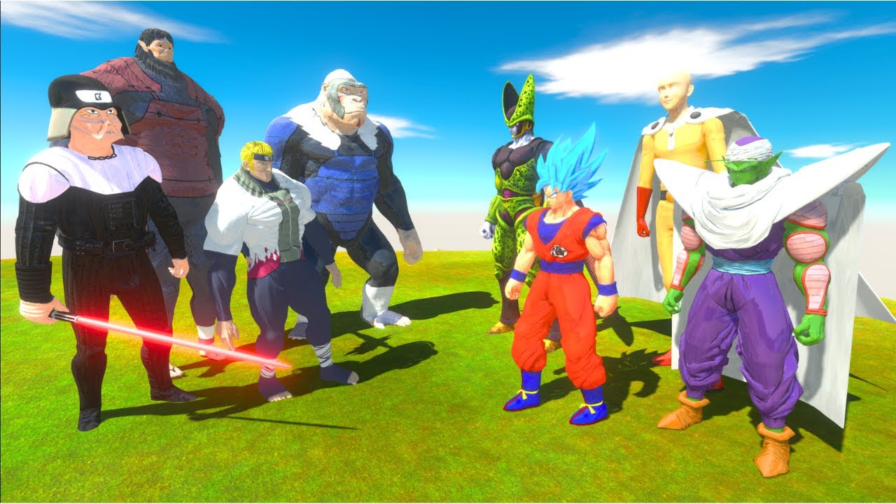 Evolution Hokage Naruto vs Evolurion Dragonball Z - ARBS