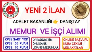 Kpss En Az 60 Ve 70 İle Yeni̇ Memur Alimili̇se-Önli̇sans-Li̇sans Daniştay Başkanliği Başvuru Nereden