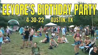 Eeyores Birthday Party Pease Park Austin Texas April 30 2022