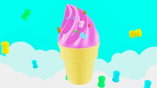 🍨 The Ice Cream Song | ABC Phonics Song | Baby Songs | Pilli Go Preschool Nursery Rhymes 🍨