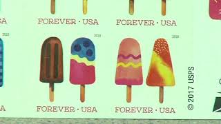 The United States Postal Service is now selling "scratch n sniff" stamps.