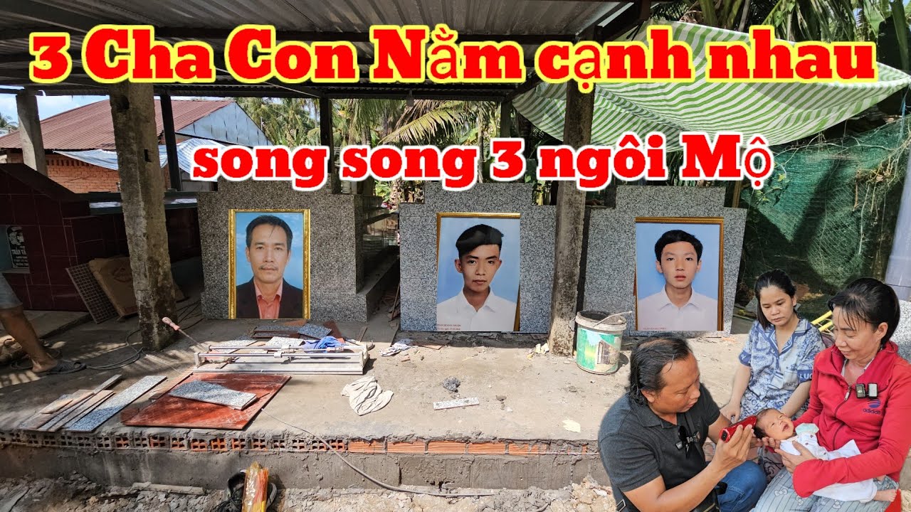 Lễ trục Vong 2 anh em Phúc và Thuận TNGT.lần đầu bé anh Tuấn được cắt tóc 