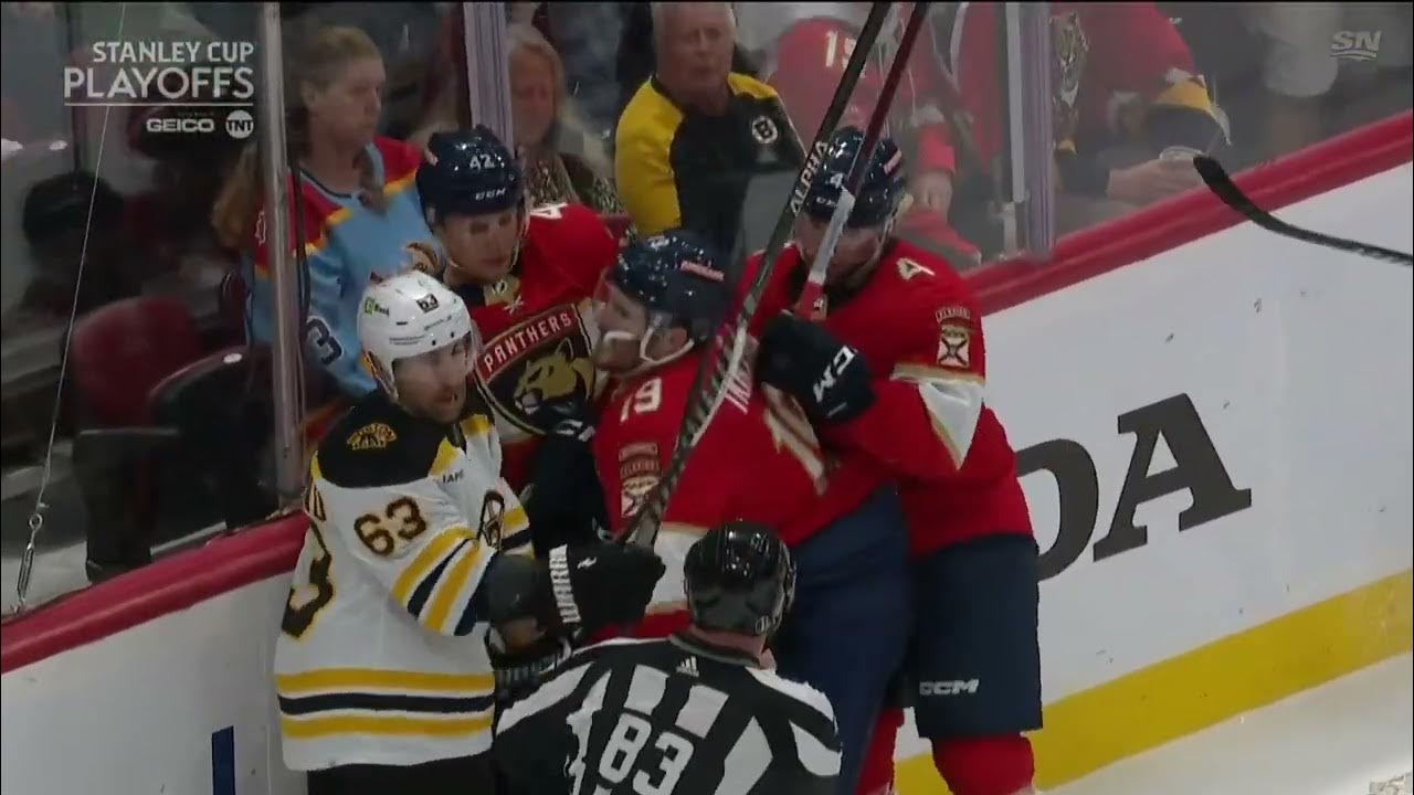 The NHL Punishes Matthew Tkachuk For Cross-Check in Game 4 : r/Bruins