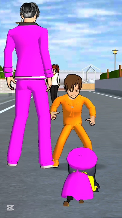 Biarkan aku pergi, aku terlambat ke sekolah😰☹️#shortvideos #sakuraschoolsimulator#shortsfeed #viral