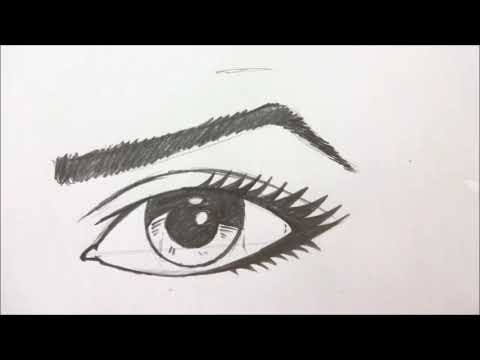 Vídeo: Como Desenhar Os Olhos De Uma Garota