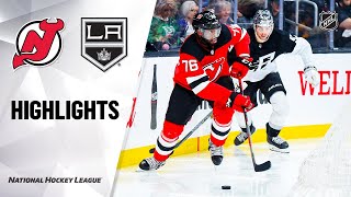 Extended highlights of the new jersey devils at los angeles kings