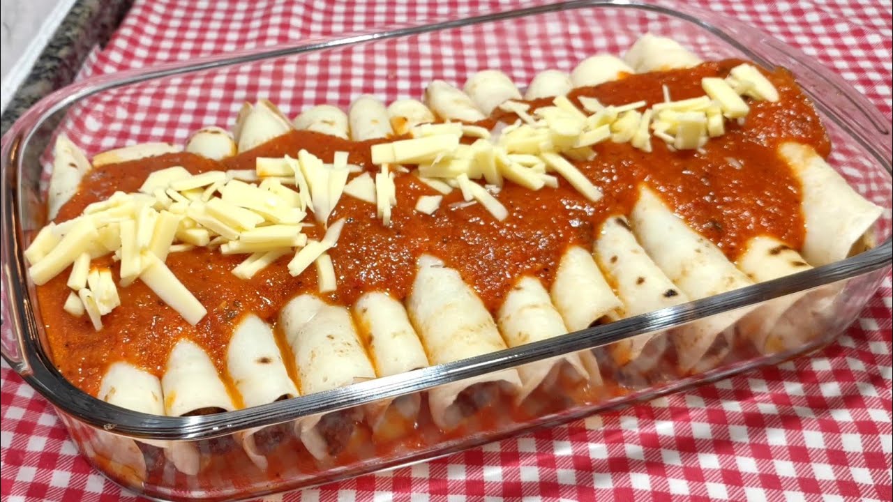 Panqueca de carne moída ,massa milagre sem leite e sem ovos ! Fica super macia e deliciosa.