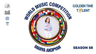 Den Time Talent 58 Season Marya Akopyan Piano