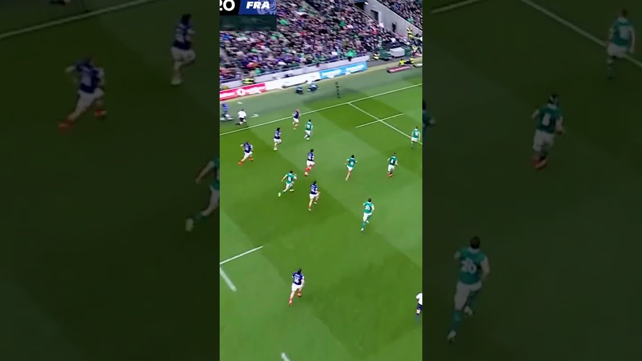 Louis Bielle-Biarrey scores his 2nd of the game and his 7th of the championship!