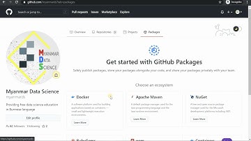 Sign-up on GitHub (BGC04 by Myanmar Data Science)