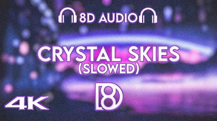 Crystal Skies (Slowed) - VXLLAIN, iGRES, ENXK | BASS BOOSTED | 8D Audio | Use Headphones 🎧