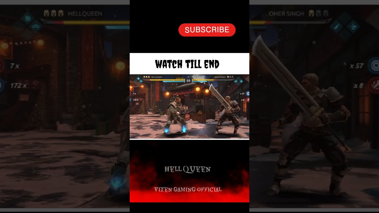 Bulwark vs Marcus|Shadow Fight Arena 4|