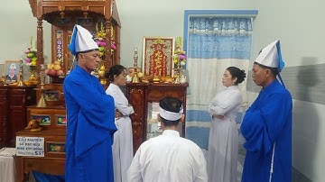 Đinh kim hường 53 tuổi, lễ cúng cửu huyền, lễ tang đạo cao đài 