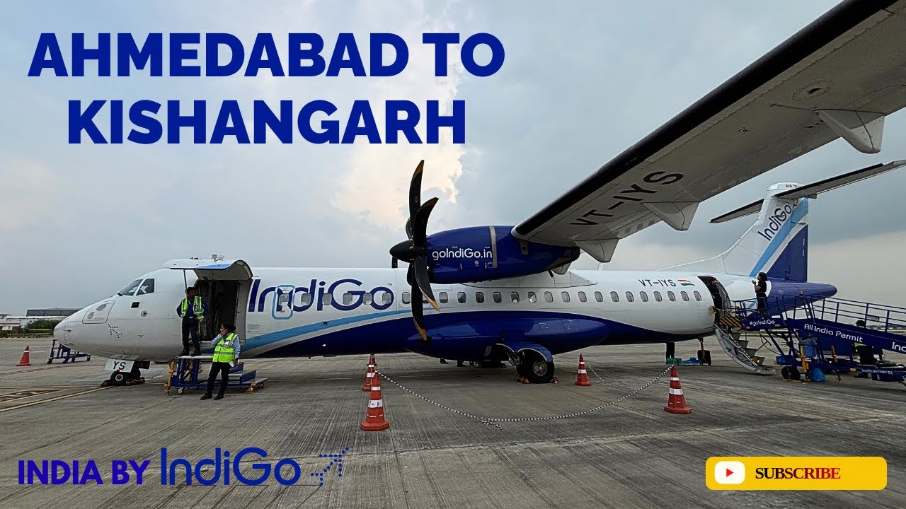AHMEDABAD to KISHANGARH II INDIGO II 6E 7283 II Detail video of Ahmedabad Airport