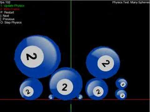 Game Physics Code: Sphere Collisions