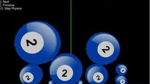 Game Physics Code: Sphere Collisions