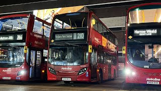 Full Route Visual. Route 210: Finsbury Park - Brent Cross Shopping Centre | E400H TEH1237 LK61 BLJ