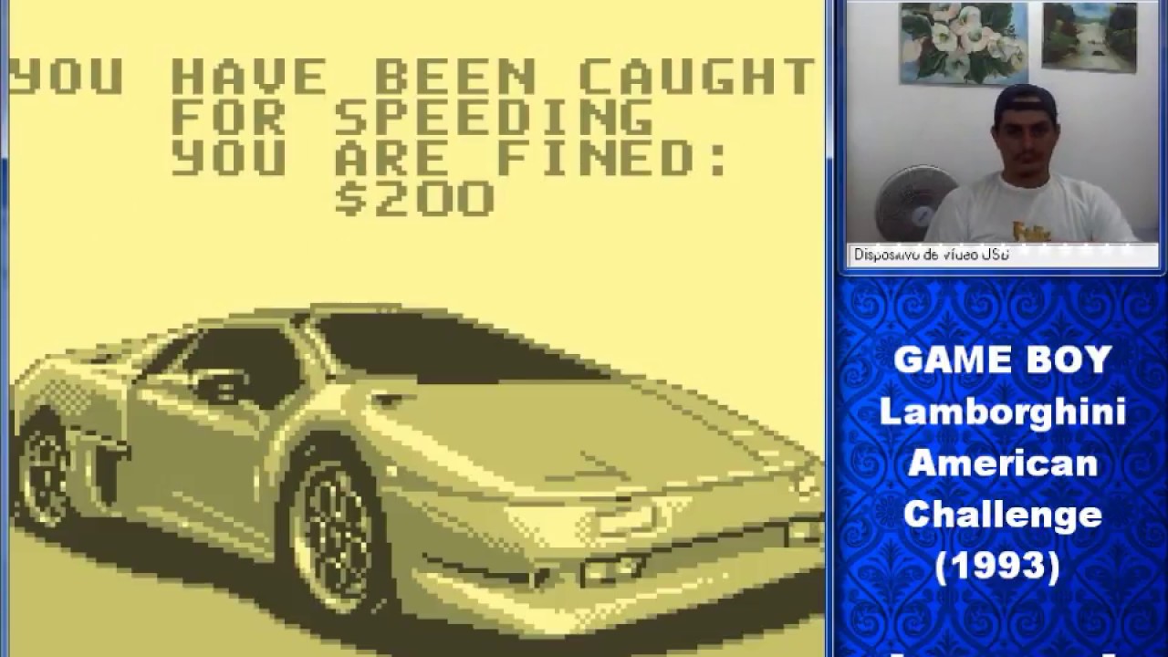 Notice Seule – Jeu Lamborghini American Challenge Sur Game Boy – Bon état