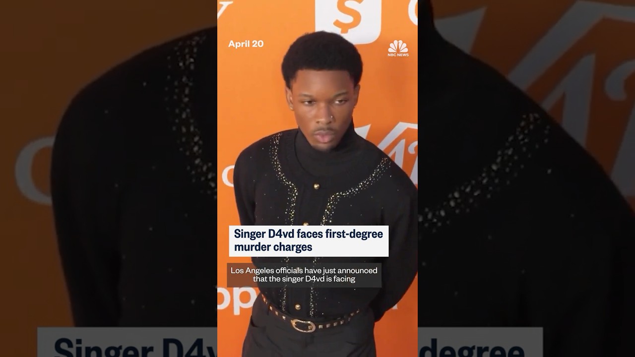 Singer D4vd faces first-degree murder charges