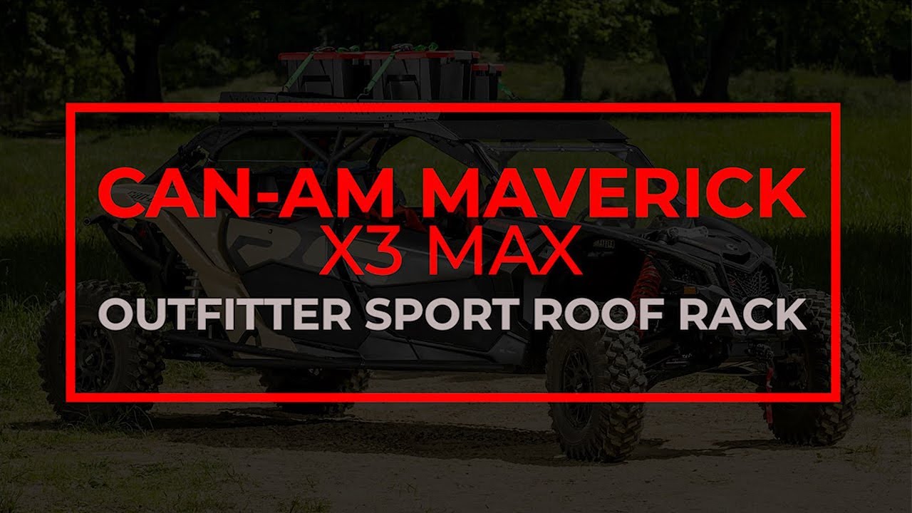 How to Install SuperATV's Outfitter Sport Roof Rack on the CanAm