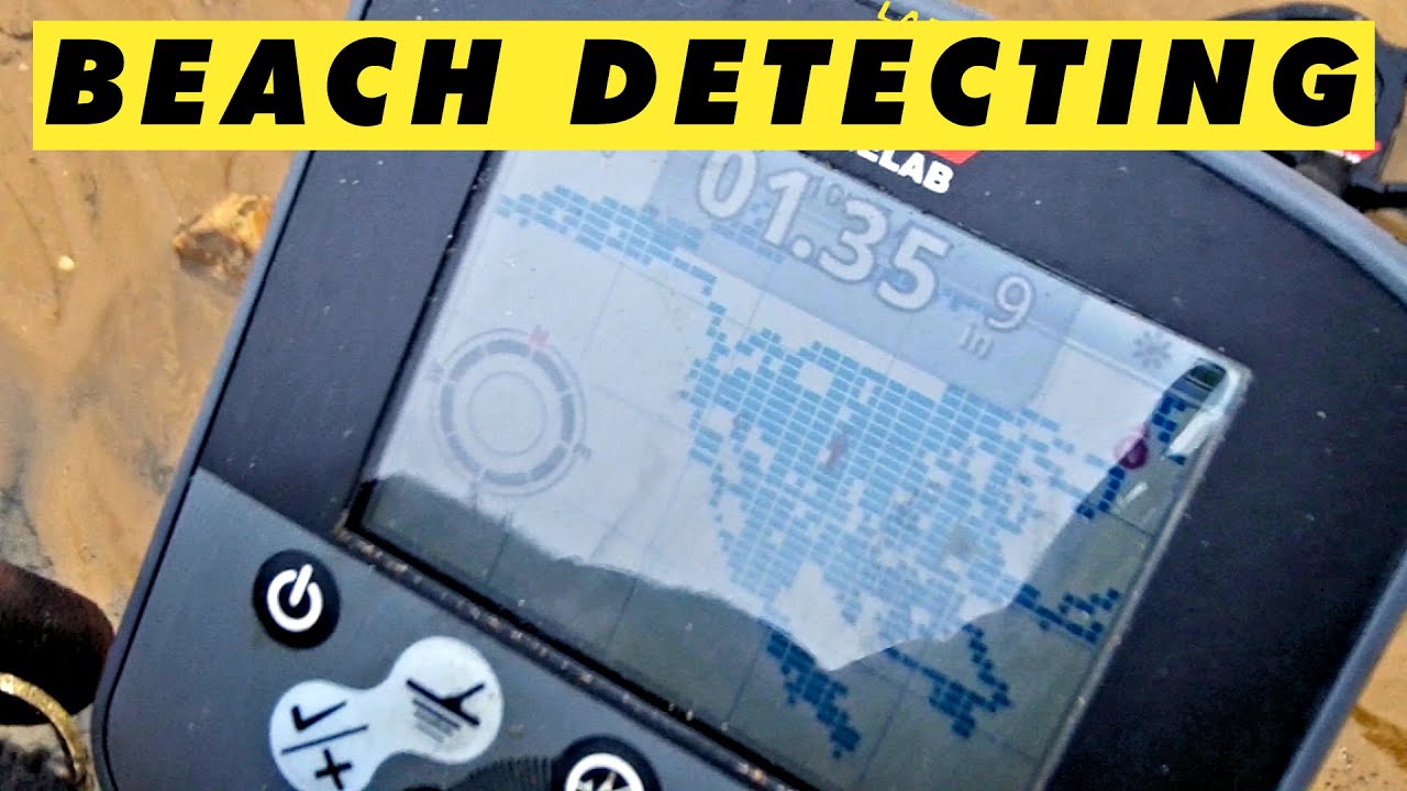 METAL DETECTING BEACH UK Minelab Ctx 3030 YouTube