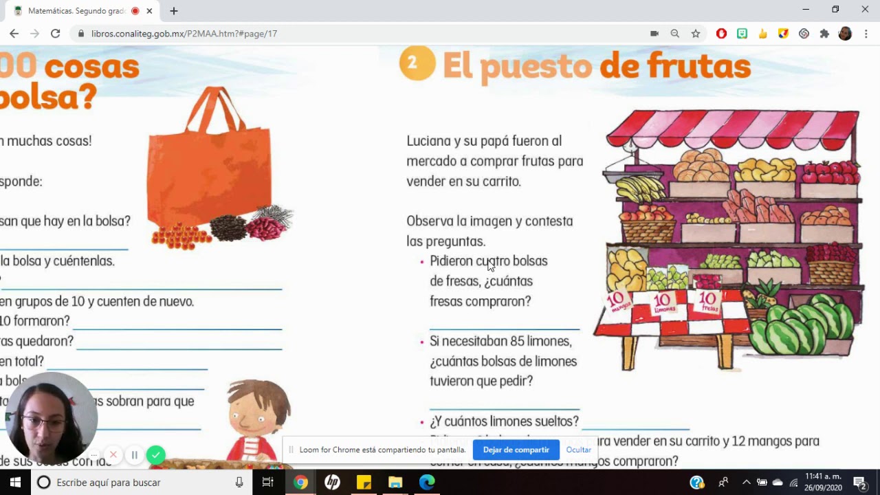 El Puesto De Frutas Segundo Grado