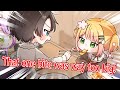 Nenechi Eats Half of Subaru’s Fish Cake Tempura in One Bite!【Oozora Subaru/Momosuzu Nene】