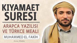 Kıyamet Suresi Anlamı Dinle Muhammed El Fakih (Kıyamet Suresi Arapça Yazılışı Okunuşu Ve Meali) Resimi