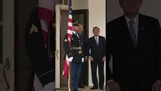 'Trump is actually a good listener': Japanese prime minister makes first White House visit