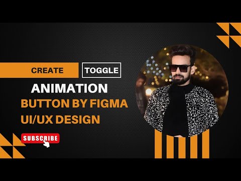 UX Design: Interactive Toggle Button with Personal Info Card in Figma