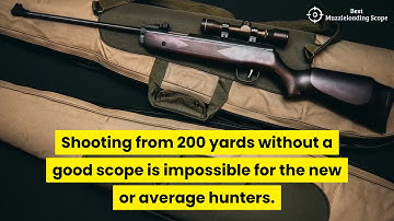 How Far Can You Shoot A Muzzleloader?