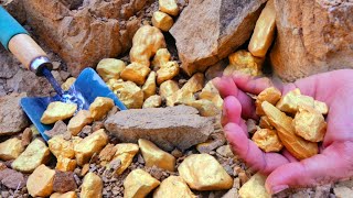 Amazing! Find Gold Nuggets at Mountain, the Treasure are expensive in the world