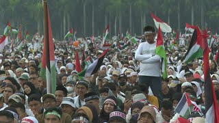 Thousands attend major Gaza rally in Indonesia | AFP