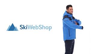 CMP, Softshell jacket zip hood, softshell ski jacket, men, royal blue screenshot 5