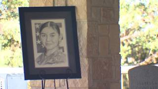 Carrollton soldier Isabella Gonzales laid to rest at DFW National Cemetery