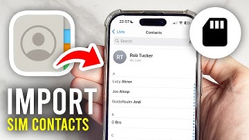 How To Import SIM Contacts On iPhone - Full Guide