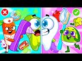 🦷 Protect Your Teeth 😁 Dentist Check Up || Good Habits for Kids By Pit &amp; Penny Babies🍼👶