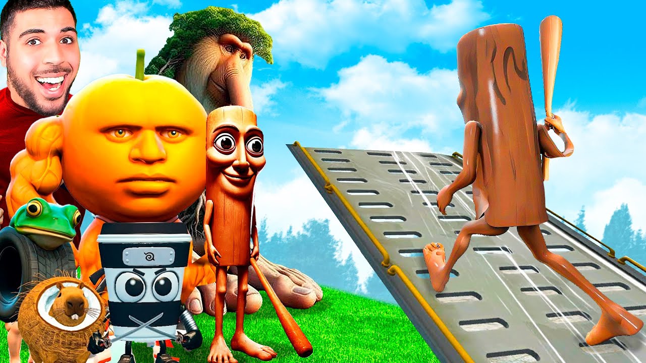 QUEL PERSONNAGE TUNG TUNG SAHUR SAUTE LE PLUS LOIN ?!